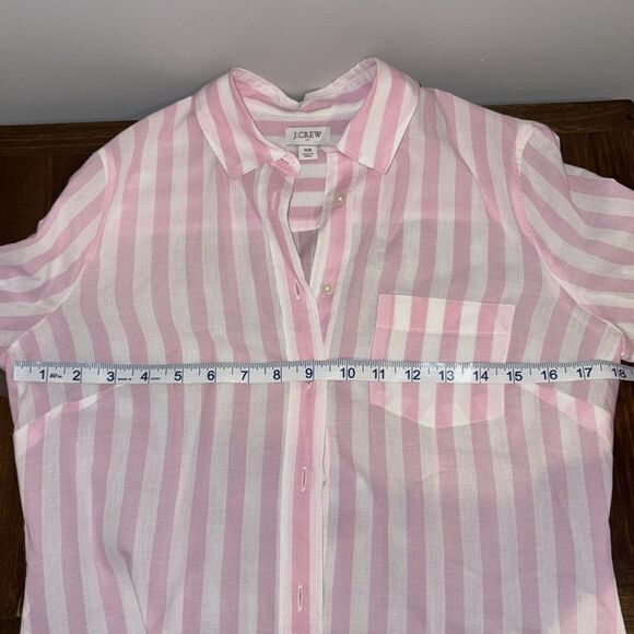 J Crew Cotton Striped Blouse Size XS - Picture 11 of 11